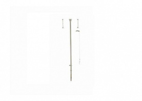 Труба+цепочка с ручкой+кронштейны для высокого бачка хром HERITAGE CC01 в Астрахани 1