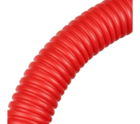 Труба гофрированная ПНД, цвет красный, наружным диаметром 32 мм для труб диаме STOUT SPG-0002-503225 в Астрахани 1