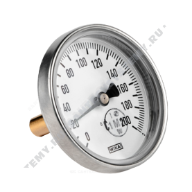 Термометр биметаллический Wika 3905055 А5001 200C Дк 80 L=40 в Астрахани 0