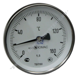 Термометр биметаллический Юмас ТБП-Т 160С Дк 63 L=50 в Астрахани 0