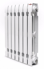 Чугунный радиатор Konner Модерн 12 секций с монтажным комплектом в Астрахани 0