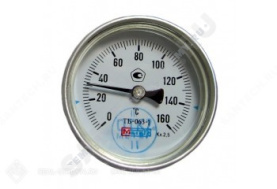 Термометр биметаллический Метер ТБ80 160C Дк 80 L=80 в Астрахани 0