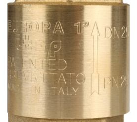 Клапан обратный пружинный муфтовый с металлическим седлом EUROPA 100 1 Itap в Астрахани 7
