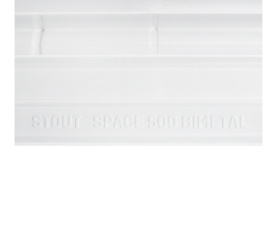 Радиатор биметаллический боковое подключение STOUT Space 500 10 секций SRB-0310-050010 в Астрахани 7