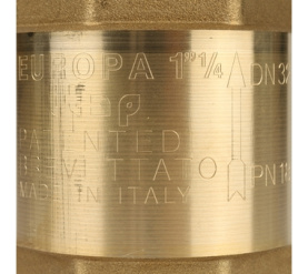 Клапан обратный пружинный муфтовый с металлическим седлом EUROPA 100 1 1/4 Itap в Астрахани 7