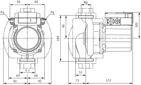 Циркуляционный насос Wilo Top-Z 30/10 DM PN6/10 RG в Астрахани 1