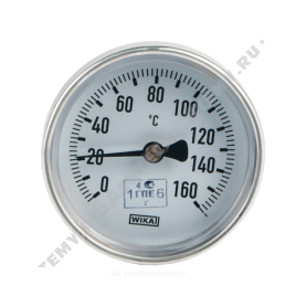 Термометр биметаллический Wika 3905896 А5001 160C Дк 80 L=60 в Астрахани 2