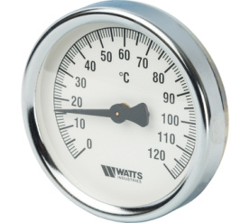 Термометр биметаллический накладной FR810(ТАВ) 80120 Watts 10006505(03.08.080) в Астрахани 0