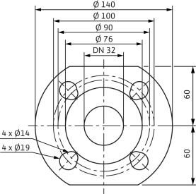 Циркуляционный насос Wilo Stratos-D 32/1-8 PN6/10 в Астрахани 2