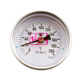 Термометр биметалл 200°C L=60(50) в Астрахани 1