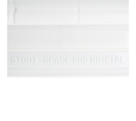 Радиатор биметаллический боковое подключение STOUT Space 500 14 секций SRB-0310-050014 в Астрахани 5