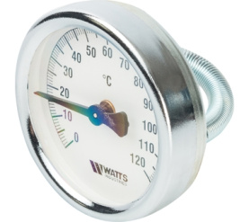 Термометр биметаллический накладной FR810(ТАВ) 63120 Watts 10006504(03.08.060) в Астрахани 2
