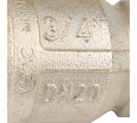 Кран шаровый муфтовый для газа полнопроходный (бабочка) BERLIN 072 3/4 Itap в Астрахани 6