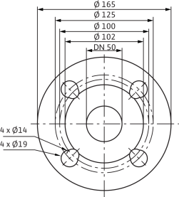 Циркуляционный насос Wilo Top-SD 50/7 DM PN6/10 в Астрахани 2