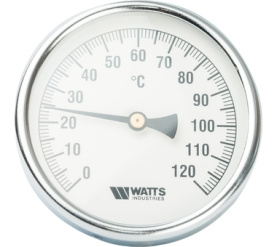 Термометр биметаллический с погружной гильзой, 100 мм F+R801(T) 10050 Watts 10006066(03.03.040) в Астрахани 0