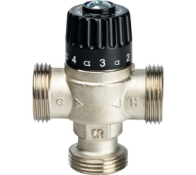 Термостатический смесительный клапан для систем отопления и ГВС 1 НР 30-65° STOUT SVM-0025-186525 в Астрахани 2