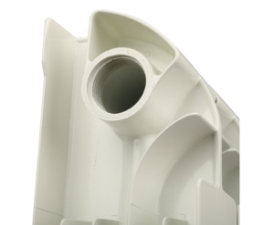 Радиатор биметаллический боковое подключение (белый RAL 9010) Global STYLE PLUS 350 14 секций в Астрахани 5