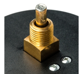Термоманометр аксиальный в комплекте с автоматическим запорным клапаном. Корпу STOUT SIM-0005-801015 в Астрахани 4
