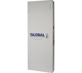 Радиатор биметаллический боковое подключение (белый RAL 9010) Global STYLE EXTRA 350 14 секций в Астрахани 11