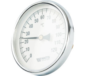 Термометр биметаллический с погружной гильзой, 100 мм F+R801(T) 10050 Watts 10006066(03.03.040) в Астрахани 1