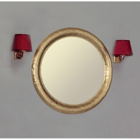 Зеркало Акватон "Андорра", круглое, 750мм, золот 1.A156.8.02V.NL4.0 в Астрахани 1