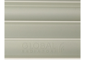Радиатор биметаллический боковое подключение (белый RAL 9010) Global STYLE PLUS 500 10 секций в Астрахани 9