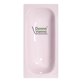 Ванна стальная ВИЗ Donna Vanna 170x70 розовый коралл, шумопоглащающая, с опорной подставкой, DV-71942 в Астрахани 1