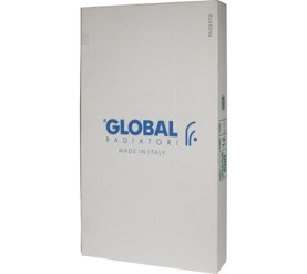 Радиатор биметаллический боковое подключение (белый RAL 9010) Global STYLE PLUS 500 12 секций в Астрахани 10
