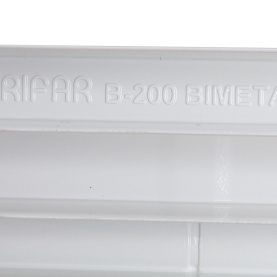 Радиатор биметаллический боковое подключение (белый RAL 9016) RIFAR BASE 200 12 секций в Астрахани 9