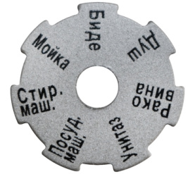 Информационный диск для коллекторов распределительных STOUT SMB 6801 000601 в Астрахани 1