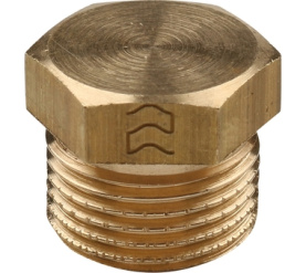 Tiemme Заглушка НР 3/8 латунная для стальных труб резьбовой TIEMME 1500273(1878G0003) в Астрахани 2