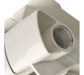 Радиатор биметаллический боковое подключение (белый RAL 9010) Global STYLE PLUS 350 6 секций в Астрахани 4