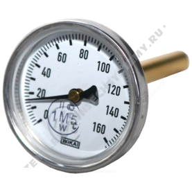 Термометр биметаллический Wika 3905853 А5000 160C Дк 63 L=100 в Астрахани 0
