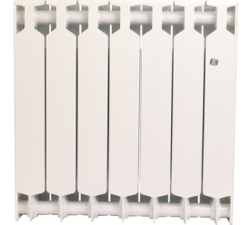 Радиатор биметаллический боковое подключение (белый RAL 9016) RIFAR SUPReMO 500 7 секций в Астрахани 2