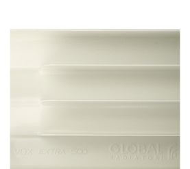 Радиатор алюминиевый боковое подключение (белый RAL 9010) Global VOX EXTRA 500 10 секций в Астрахани 8