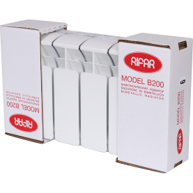 Радиатор биметаллический боковое подключение (белый RAL 9016) RIFAR BASE 200 6 секций в Астрахани 9