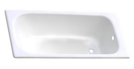 Чугунная ванна Aqualux ZYA 8-6 160х70 белая, без ножек, антислип в Астрахани 0
