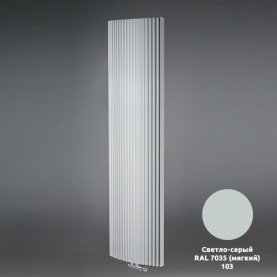 Дизайн-радиатор Jaga Iguana Arco H180 L029 светло-серый в Астрахани 0