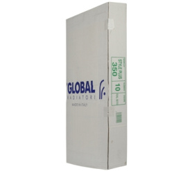 Радиатор биметаллический боковое подключение (белый RAL 9010) Global STYLE PLUS 350 10 секций в Астрахани 8