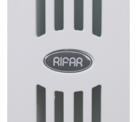 Радиатор биметаллический боковое подключение (белый RAL 9016) RIFAR SUPReMO 500 10 секций в Астрахани 8