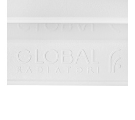 Радиатор биметаллический боковое подключение (белый RAL 9010) Global STYLE EXTRA 500 14 секций в Астрахани 8