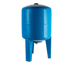 Расширительный бак, гидроаккумулятор 80 л. вертикальный (цвет синий) STOUT STW-0002-000080 в Астрахани 6