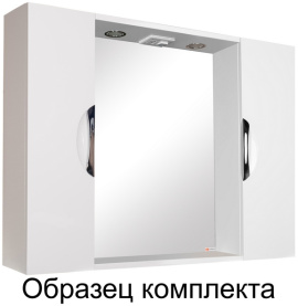 Шкаф-зеркало модульное Домино Грация 45 Эл. Домино в Астрахани 1