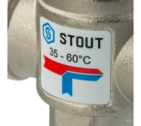 Термостатический смесительный клапан для систем отопления и ГВС 3/4 ВР 35-60 STOUT SVM-0010-166020 в Астрахани 3