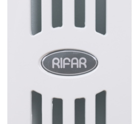 Радиатор биметаллический боковое подключение (белый RAL 9016) RIFAR SUPReMO 500 12 секций в Астрахани 8
