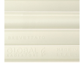 Радиатор биметаллический боковое подключение (белый RAL 9010) Global STYLE PLUS 350 12 секций в Астрахани 9