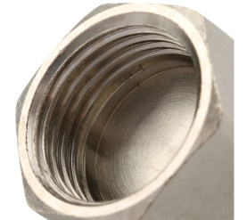 Заглушка ВР никелированная 1/2 для стальных труб резьбовой TIEMME 1500200(1880N0004) в Астрахани 4