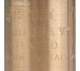 Клапан обратный пружинный муфтовый с металлическим седлом 1/2 STOUT SVC-0011-000015 в Астрахани 3