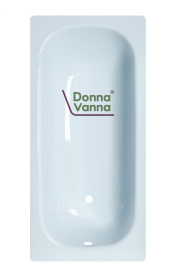 Ванна стальная ВИЗ Donna Vanna 150x70 летний небесный, с опорной подставкой, DV-51920 в Астрахани 1