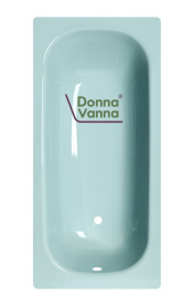 Ванна стальная ВИЗ Donna Vanna 150x70 морская волна, с опорной подставкой, DV-51931 в Астрахани 1